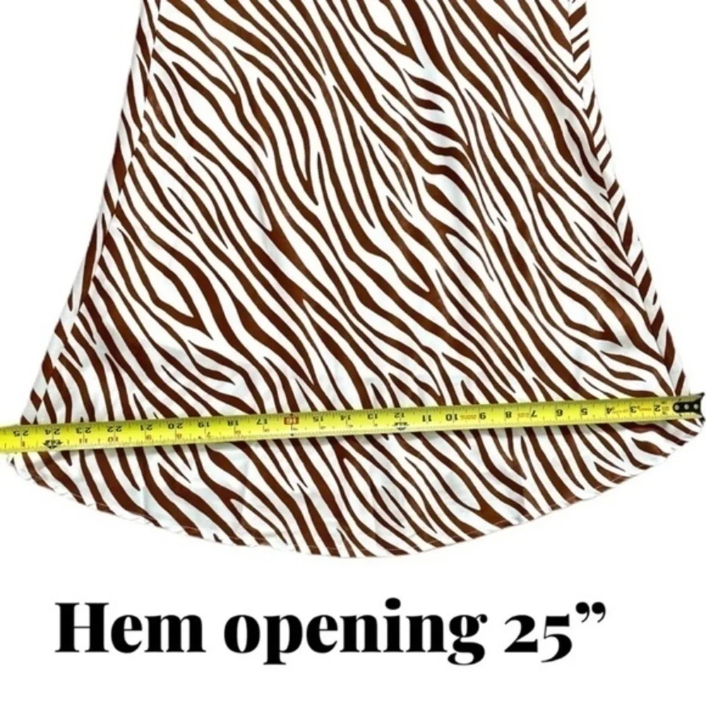 NWOT Anthropologie 4SI3NNA Valeria Zebra Print Skirt